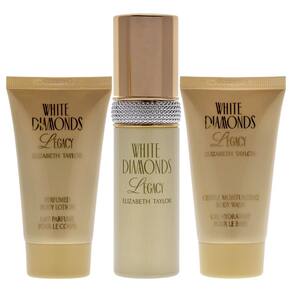 Conjunto de presentes Perfume Elizabeth Taylor White Diamonds Legacy, 3 unidades