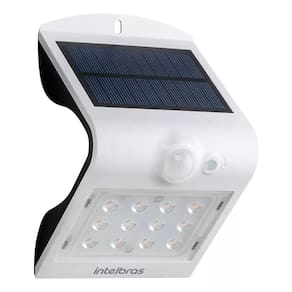 Arandela Solar Integrada Intelbras Asi 220 Luz Branca