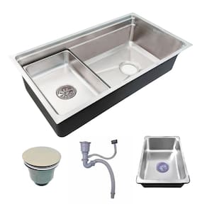 Cuba Pia Cozinha 78x43 Gourmet Premium Aço Inox 304 Escovado Brinovar