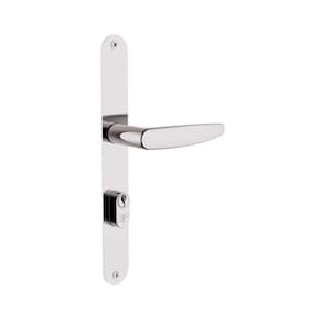 Fechadura Perfil Estreito Cromada Inox 522-1125cr 3f