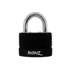 Cadeado De Segredo Lâminas Alta Proteção 50mm Cor Preto