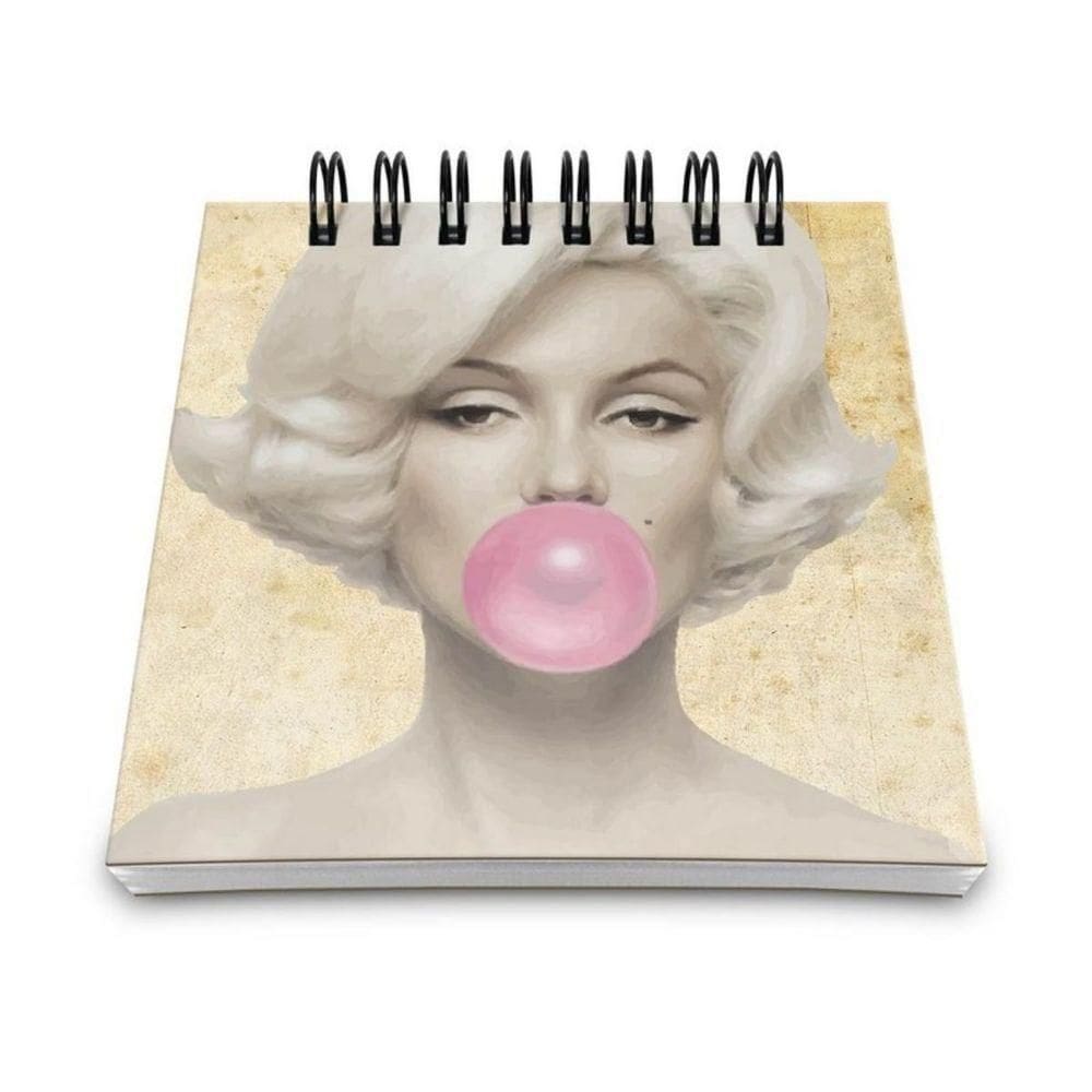 Bloco De Anotações Retrô Marilyn Monroe