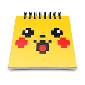 Bloco De Anotações Pokenote Pixelchu