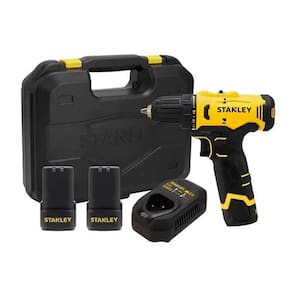 Parafusadeira/Furadeira Bateria 12,0V 3/8` Stanley Com Maleta