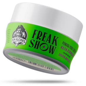 Pomada Water Soluble Alta Fixação Efeito Brilho Molhado Freak Show 40g Don Alcides