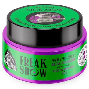 Pomada Water Soluble Freak Show Efeito Brilho Molhado Alta Fixação 80g Don Alcides