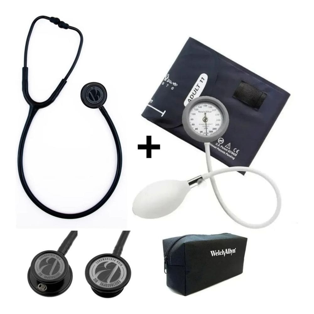 Esfigmomanometro Welch Allyn Ds44 + Estetoscopio Duplo Bic