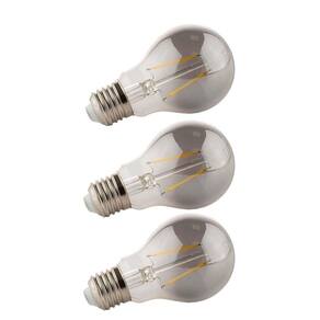 Lampada Led Fumê 30w Kit 3 Unid. Decorativa Vintage Iluminação Branco Quente Retrô Multifilamento Luz Casa Decoração