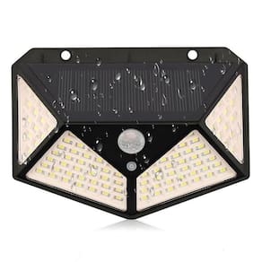Luminária 100 Led Energia Solar 3 Modos Iluminação