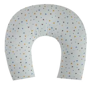 Almofada De Amamentação Baby Percal 200 Fios Algodão - Triangles