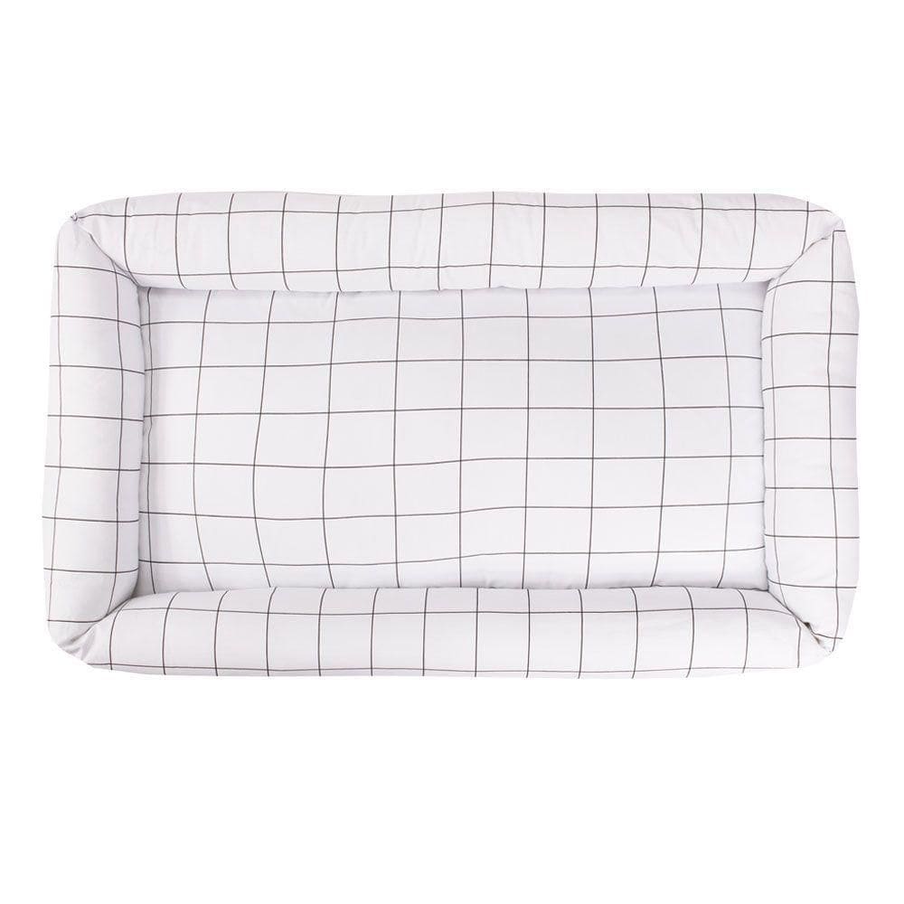 Ninho Redutor De Berço 100% Algodão - Grid