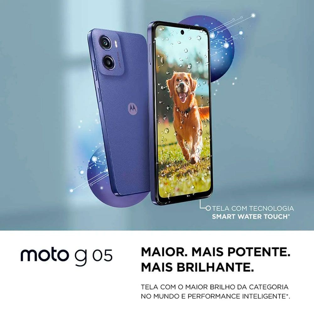 Smartphone Motorola Moto G05 128GB 12GB | Casas Bahia