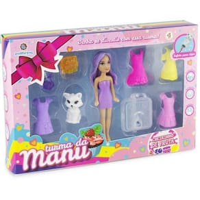 Brinquedo Turma Da Manu Cheirinho De Fruta Livia- Polibrinq