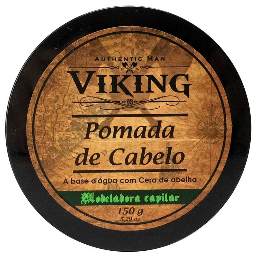 Pomada Efeito Matte / Seco de Alta Fixação 150g Viking