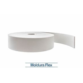 Rodapé Eva Flexível Autoadesivo 10cm x 1cm Veneza 13 Metros