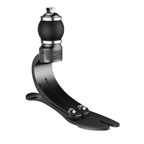 Pé Protético Em Fibra De Carbono De Perfil Baixo Pro-Flex Xc Torsion Preto 27 Cm Direito Pxt0 - Ossur