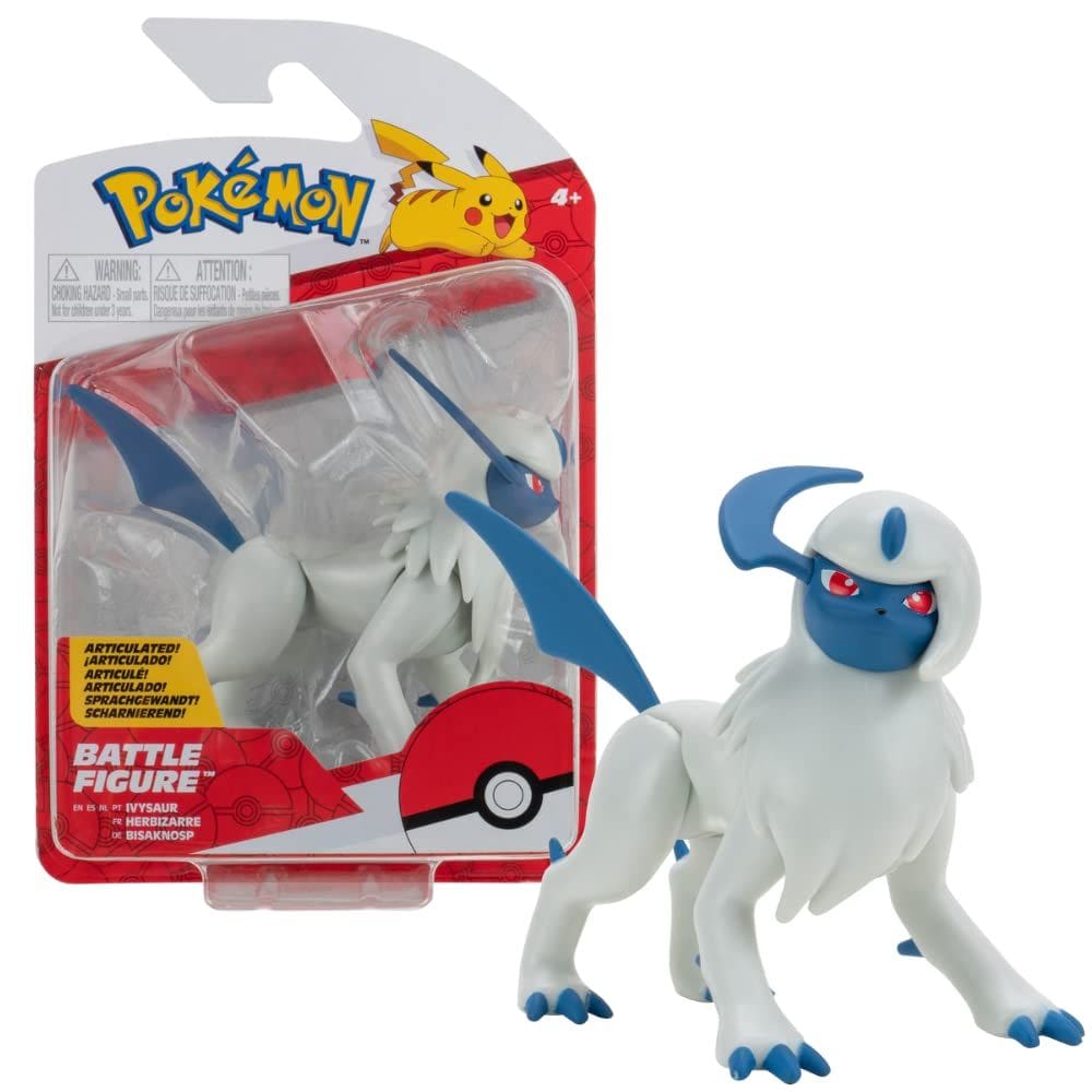 Boneco de brinquedo Pokémon Absol 8cm - New Wave 2022 - licenciado oficialmente
