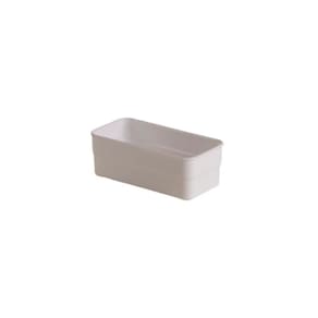 Organizador De Plastico Branco 15X7,5X5,2 Cm