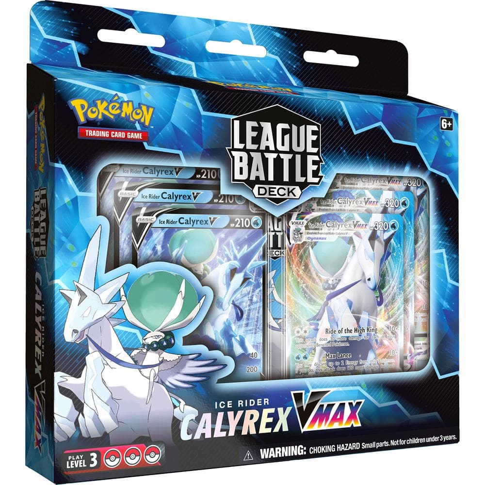 Deck de batalha da Pokémon Cards League Ice Rider Calyrex VMAX