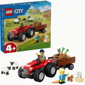 Lego City Trator De Fazenda Vermelho 116 Peças 4+ 60461
