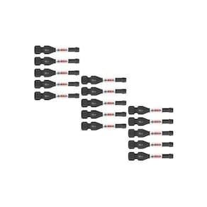 Brocas elétricas para aparafusar BOSCH ITDSQ2215, pacote com 15, #2 Square
