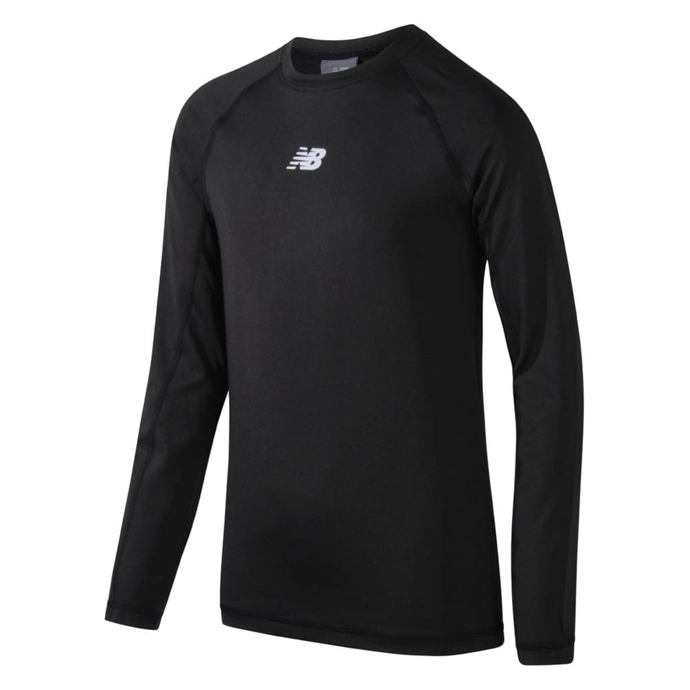 Compressão isolada Top New Balance Boys da camada base 10-12