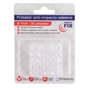 Protetor Anti-Impacto Com Adesivo 7 mm Com 25 Un.