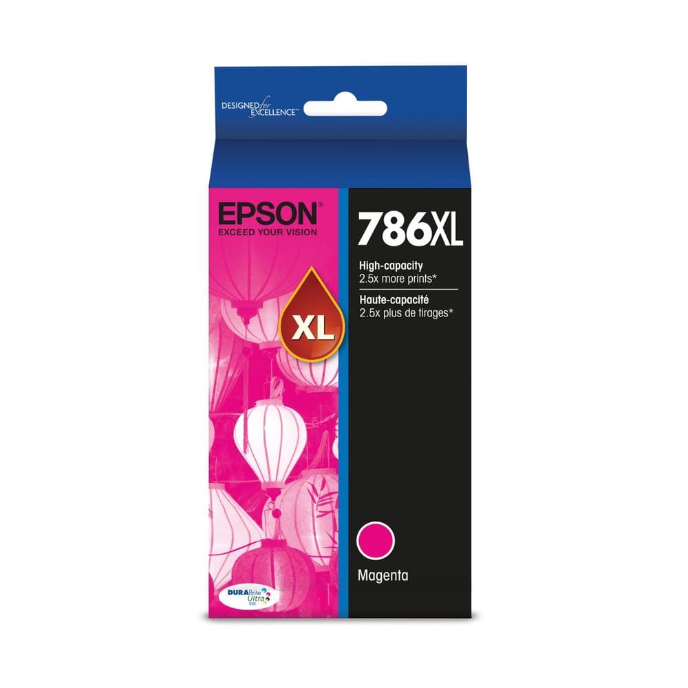 Cartucho de tinta Epson 786 DuraBrite Ultra High Magenta T786XL320-S