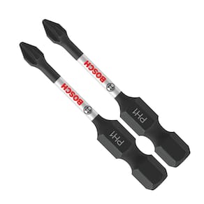 Brocas elétricas para aparafusar BOSCH ITPH12B Phillips #1, pacote com 10