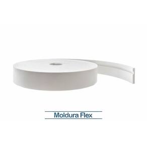Rodapé Eva Flexível Autoadesivo 7cm x 1cm Lucca 48 Metros