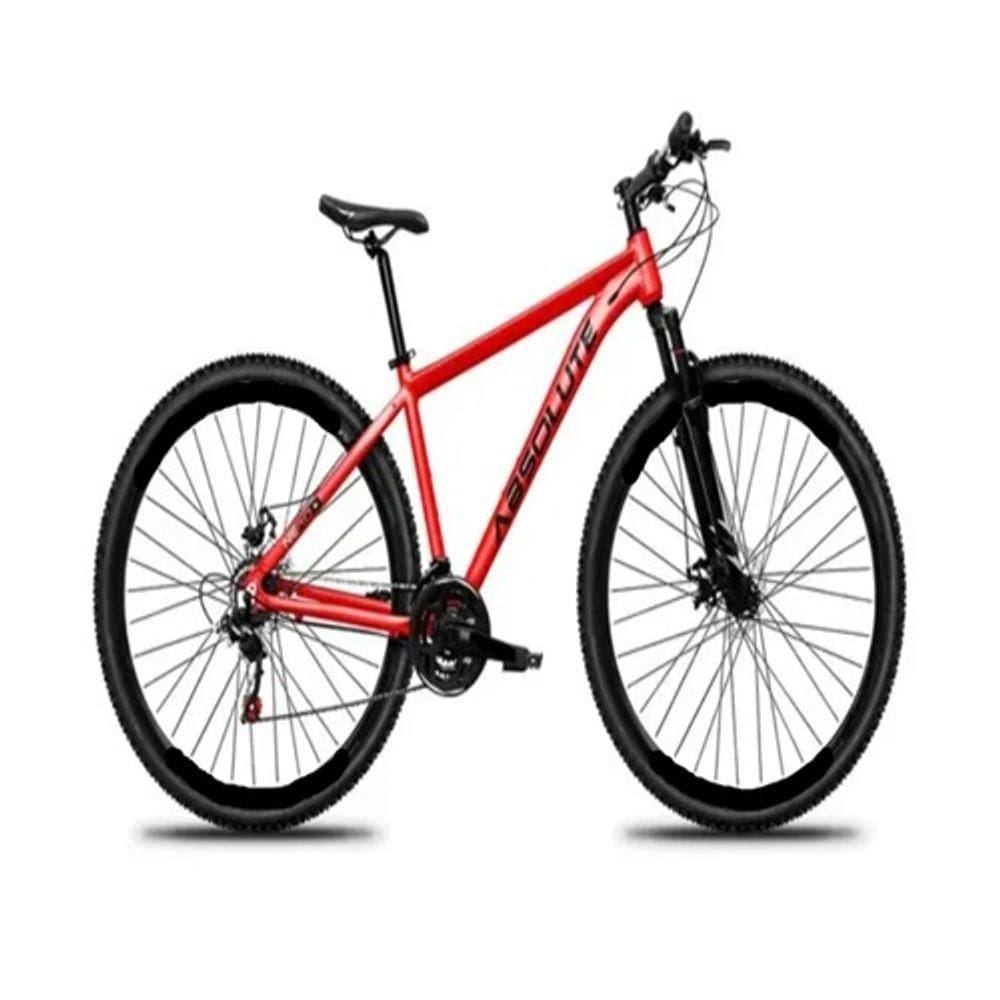 Bicicleta Absolute Nero 5 Aro 29 Vermelho 21v Câmbios Shimano