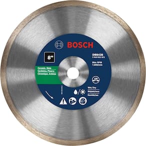 Lâmina de diamante BOSCH DB843S 20 cm com mandril de 1,6 cm para azulejo