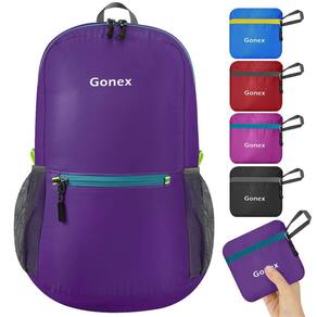 Mochila Gonex Ultra Leve Embalável 20L (Roxa)