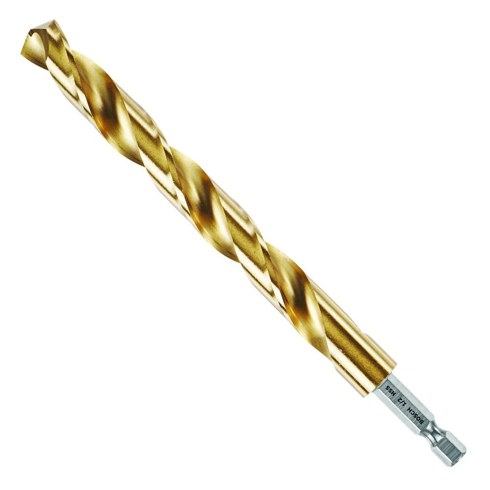 Broca Bosch TI2159IM 1/2" x 6" revestida com nitreto de titânio