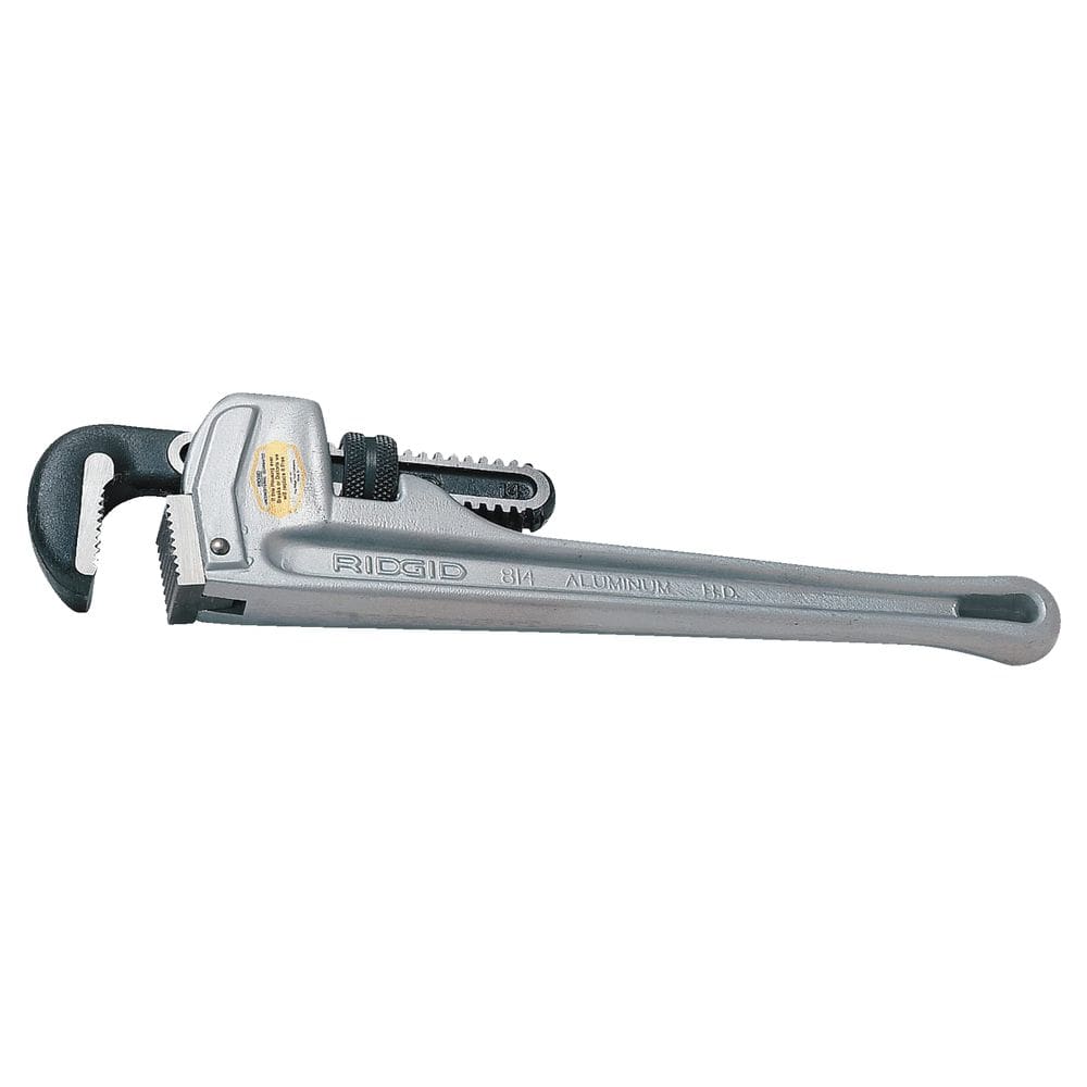 Chave de tubulação RIDGID R31095 em alumínio reta 14cm
