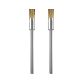 Escovas Dremel 537-02 de latão de 1/8 de diâmetro (pacote com 2)