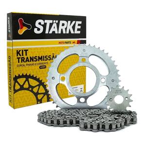 Kit De Transmissão Relação Honda Xtz 125 2002 à 2016 Starke