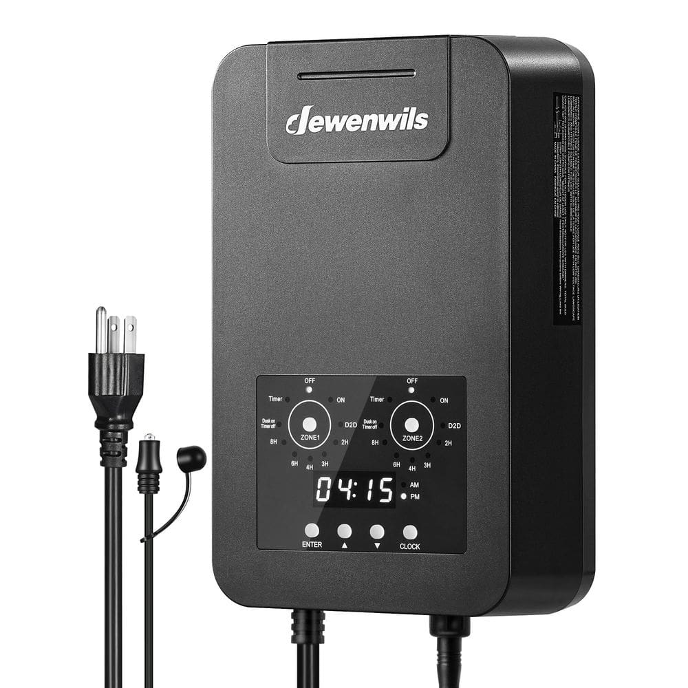 Transformador de paisagem de baixa tensão DEWENWILS 300W 12V DC