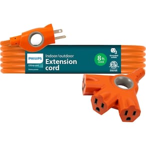 Cabo de extensão Philips EzGrip SPC3083ZO/37-T1 8 pés 16AWG verde