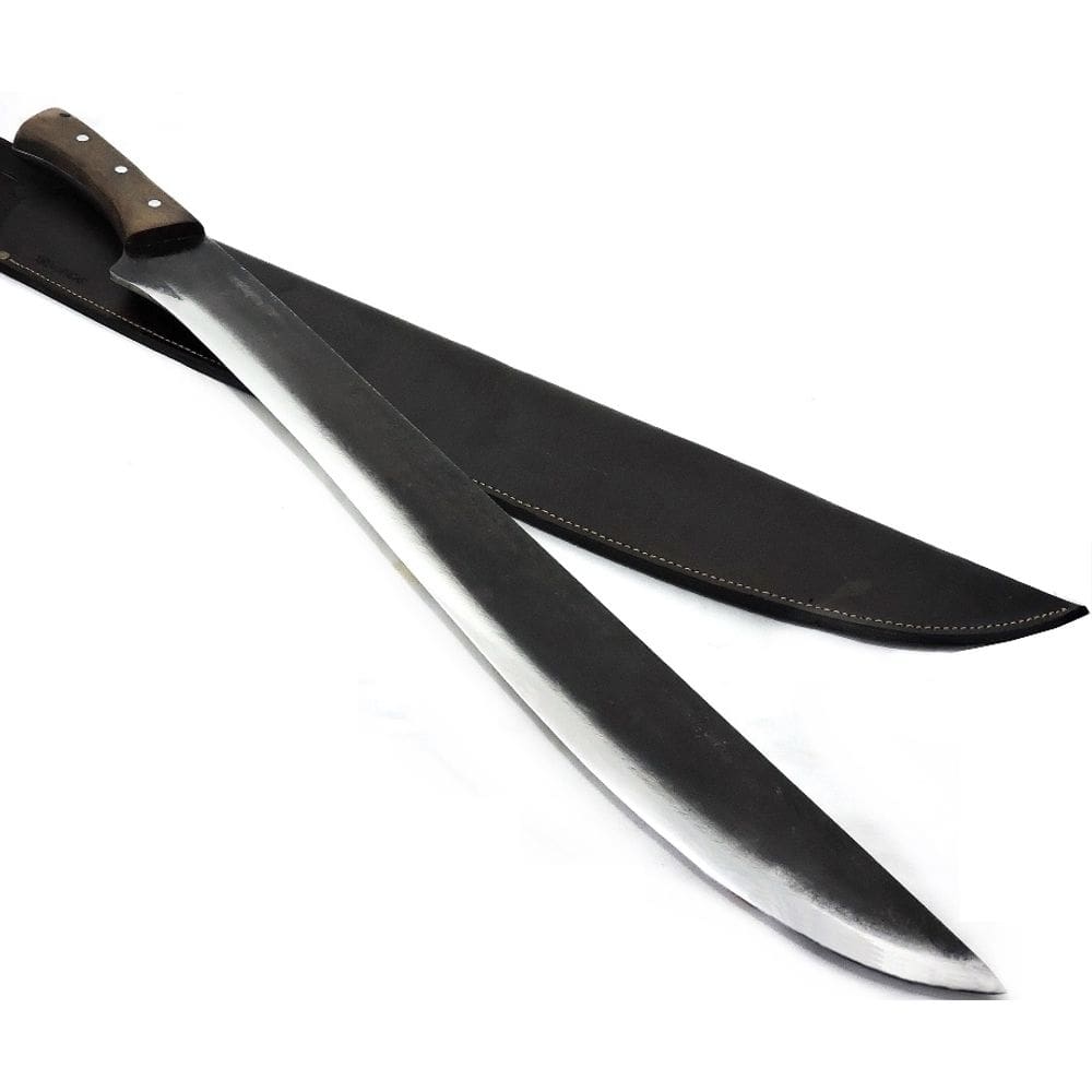 Facão Artesanal Mateiro 22 pol. - Aço Carbono 1070 c/ Bainha