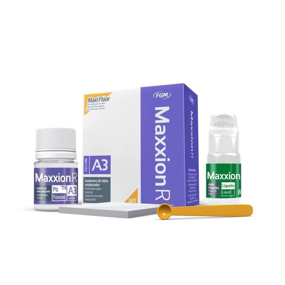 Ionomero Maxxion R Kit A3 Po E Liquido Fgm