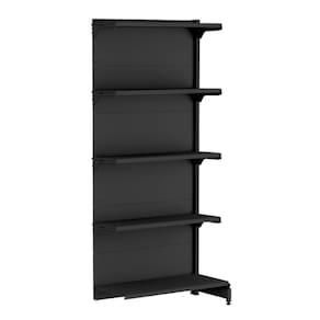 Gondola Fit 40 Continuação Parede 170X90x30 C5 Preto - Amapa