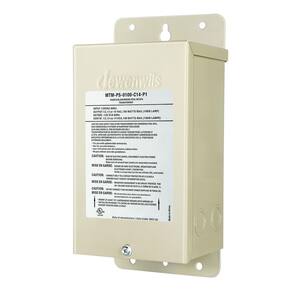 Transformador de luz de piscina DEWENWILS 100W 120V AC a 12V/13V/14V