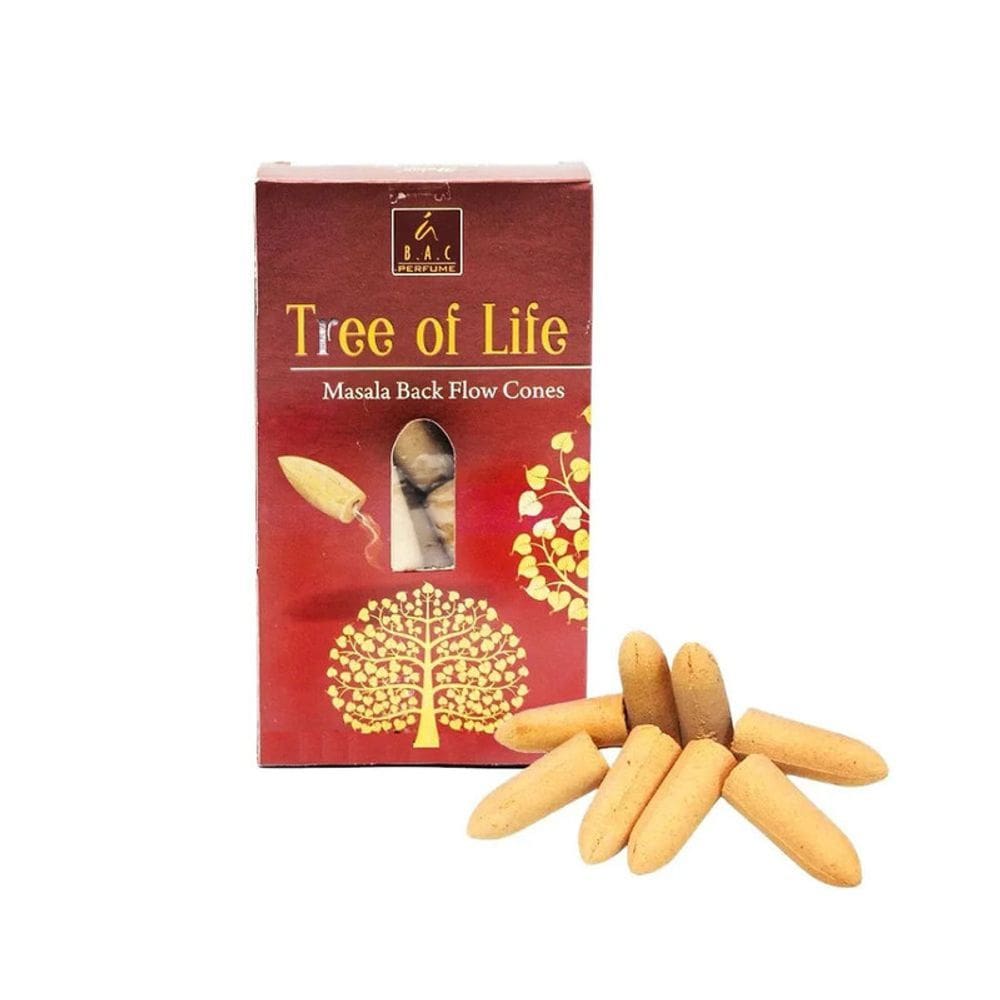 Incenso Balaji Cone Cascata Tree of Life