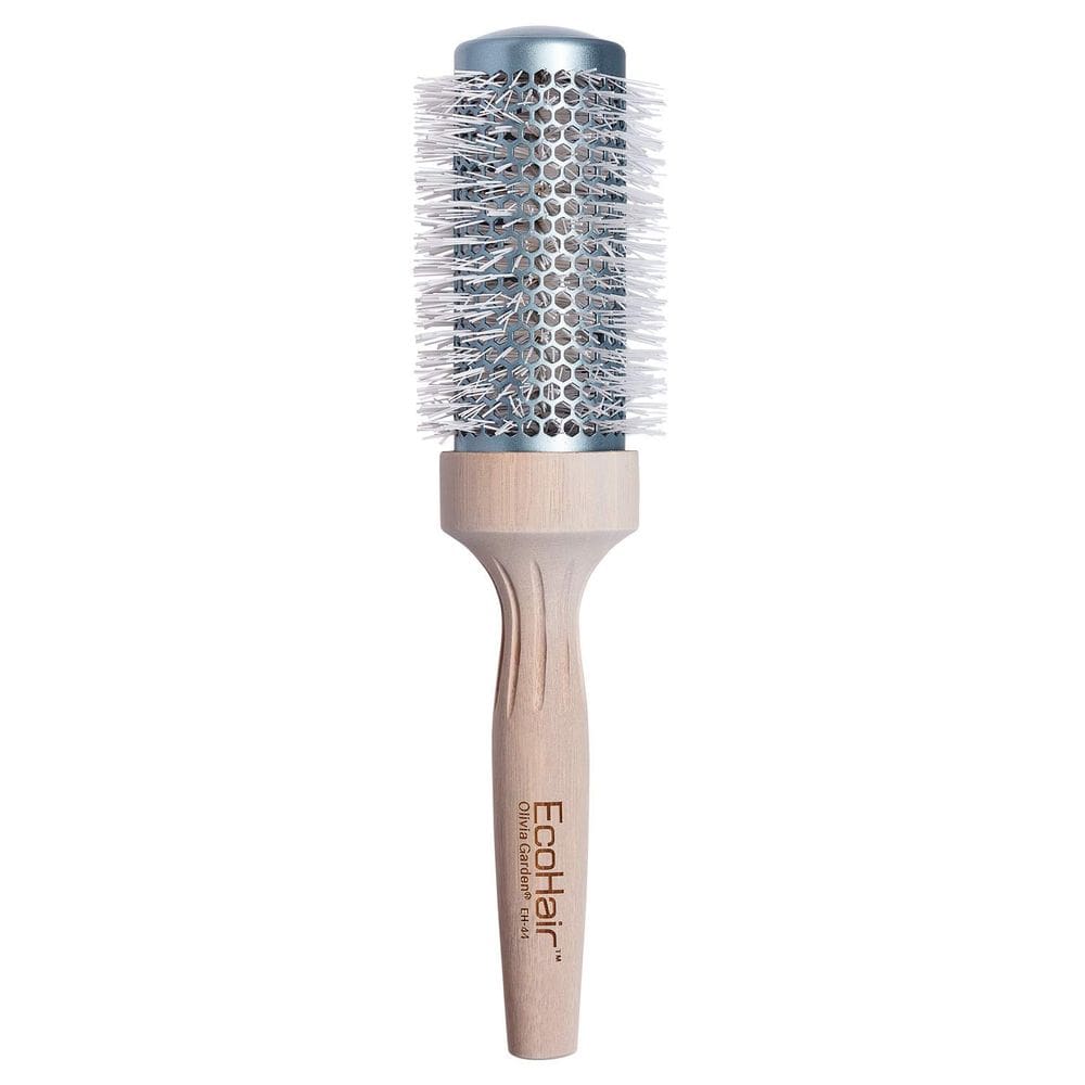 Escova de cabelo térmica redonda de bambu Olivia Garden EcoHair EH-44