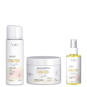 Kit Cauter System 300g Sanro Cosméticos