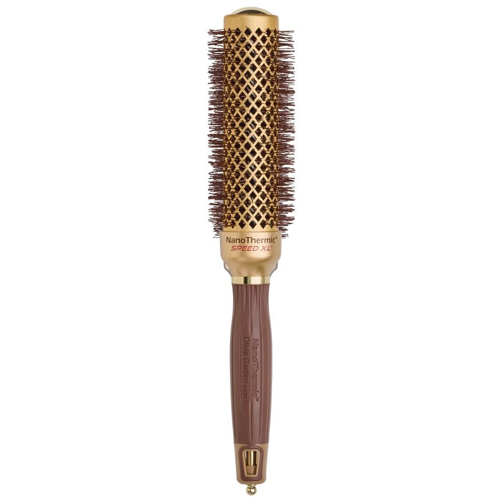 Escova de cabelo redonda térmica Olivia Garden NanoThermic Speed XL