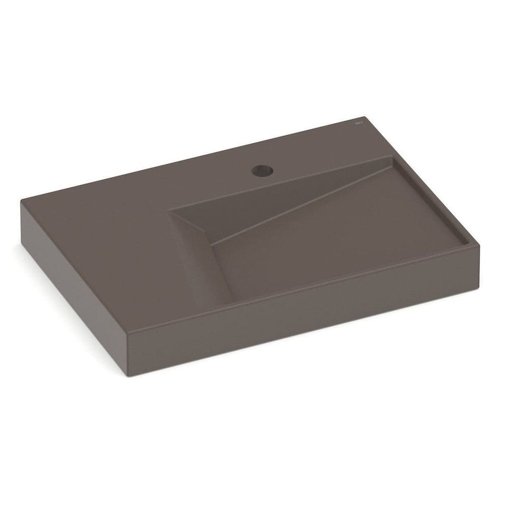 Cuba de Sobrepor 600x420mm Geometric Horizon Café