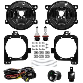 Kit Farol Milha Neblina C3 Aircross 2024 Em Diante Botão Universal Touch