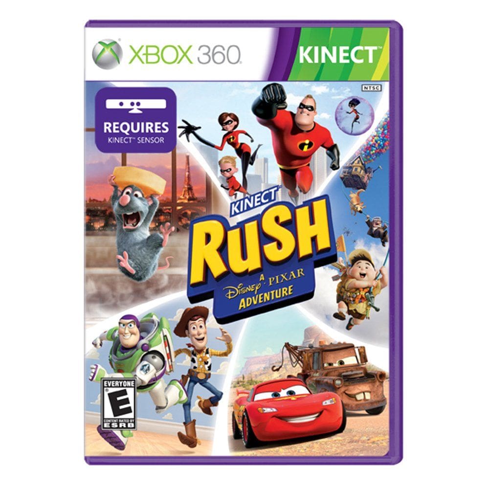 Videogame Microsoft Xbox 360 Kinect Rush: A Disney Pixar